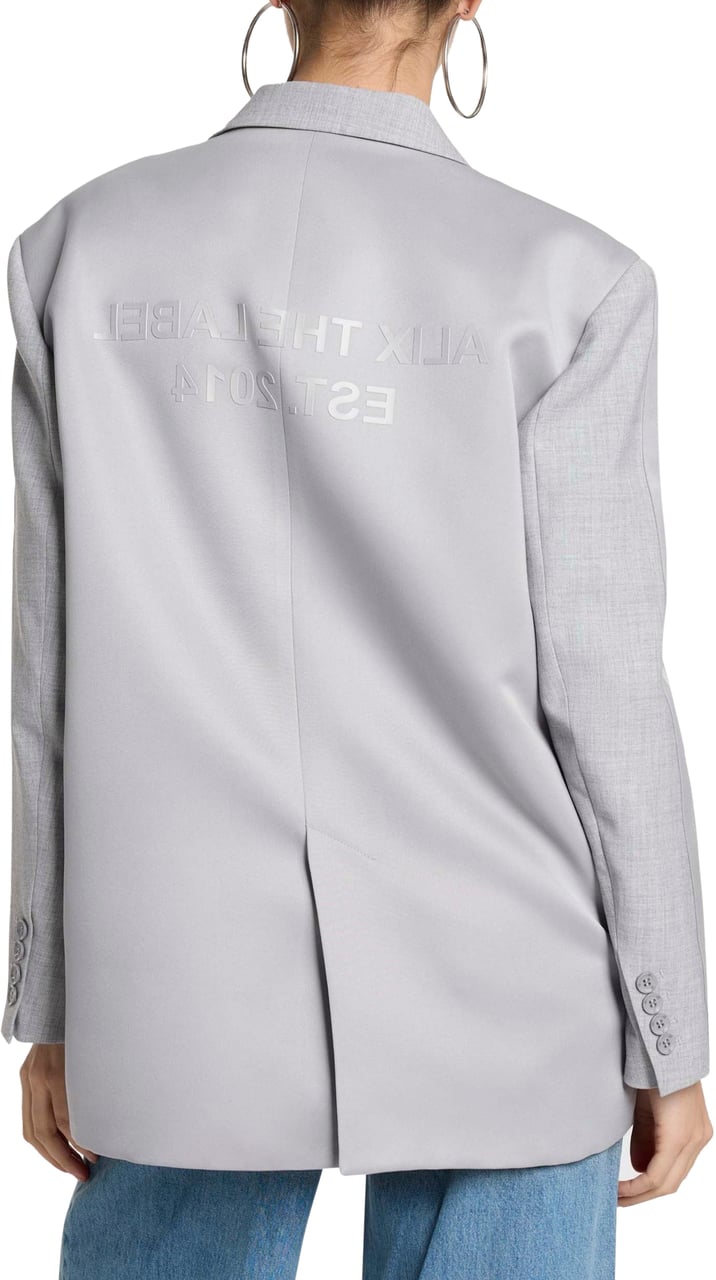 ALIX Flowy Blazer Grijs