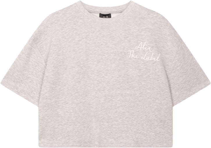 Alix The Label Sweat T-Shirt Grijs