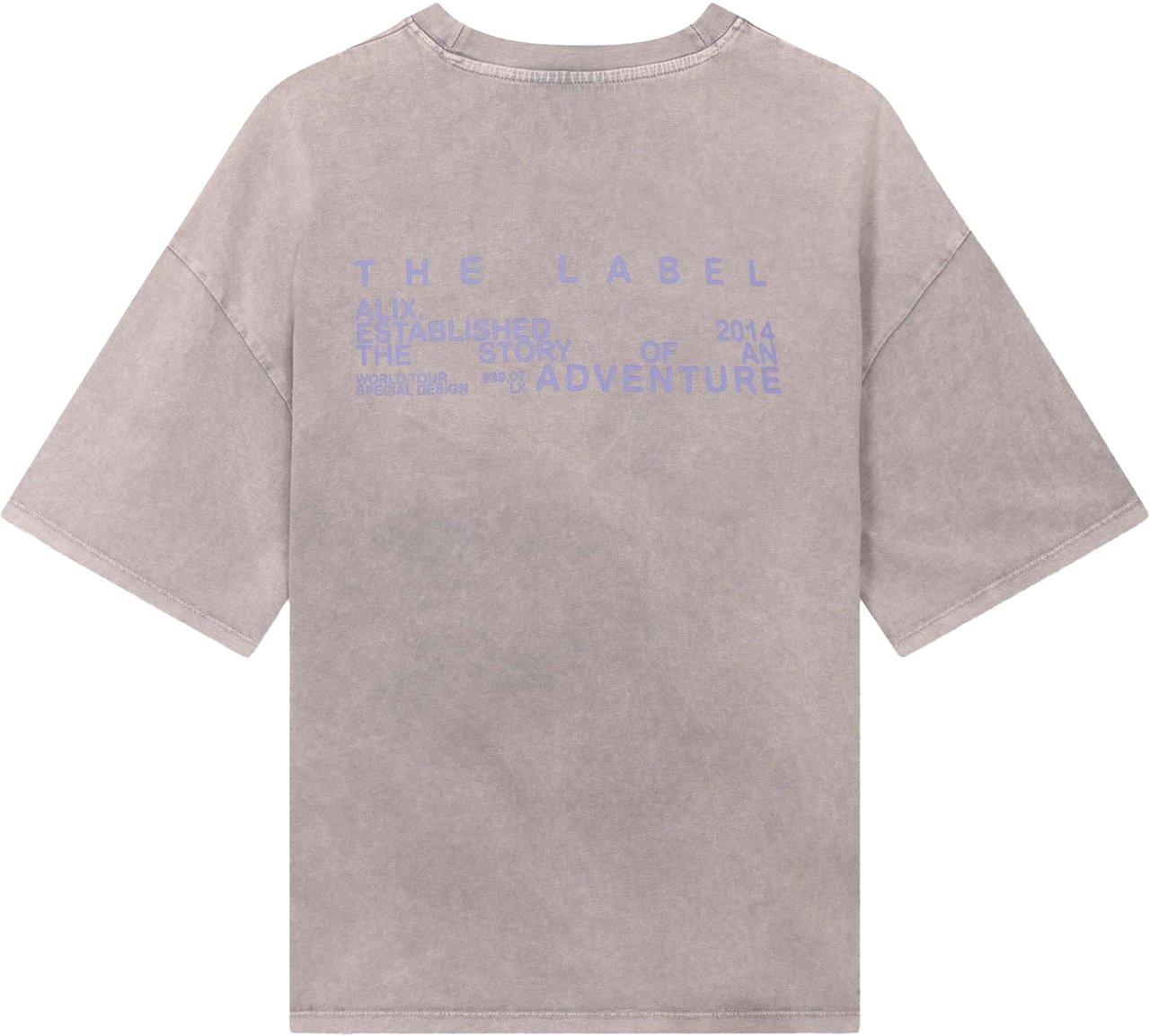 Alix The Label Print T-shirt Grijs