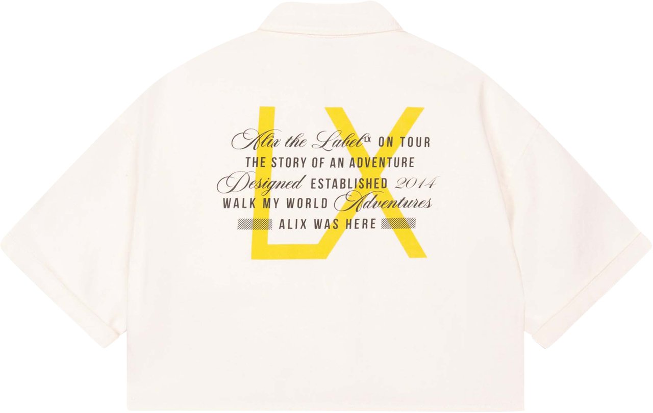 ALIX Woven Blouse Wit