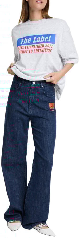 ALIX Indigo Jeans Blauw