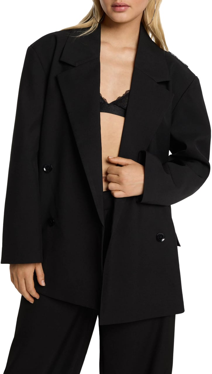 ALIX Double Breasted Blazer Zwart