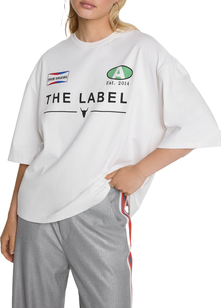 ALIX Racer T-Shirt Wit