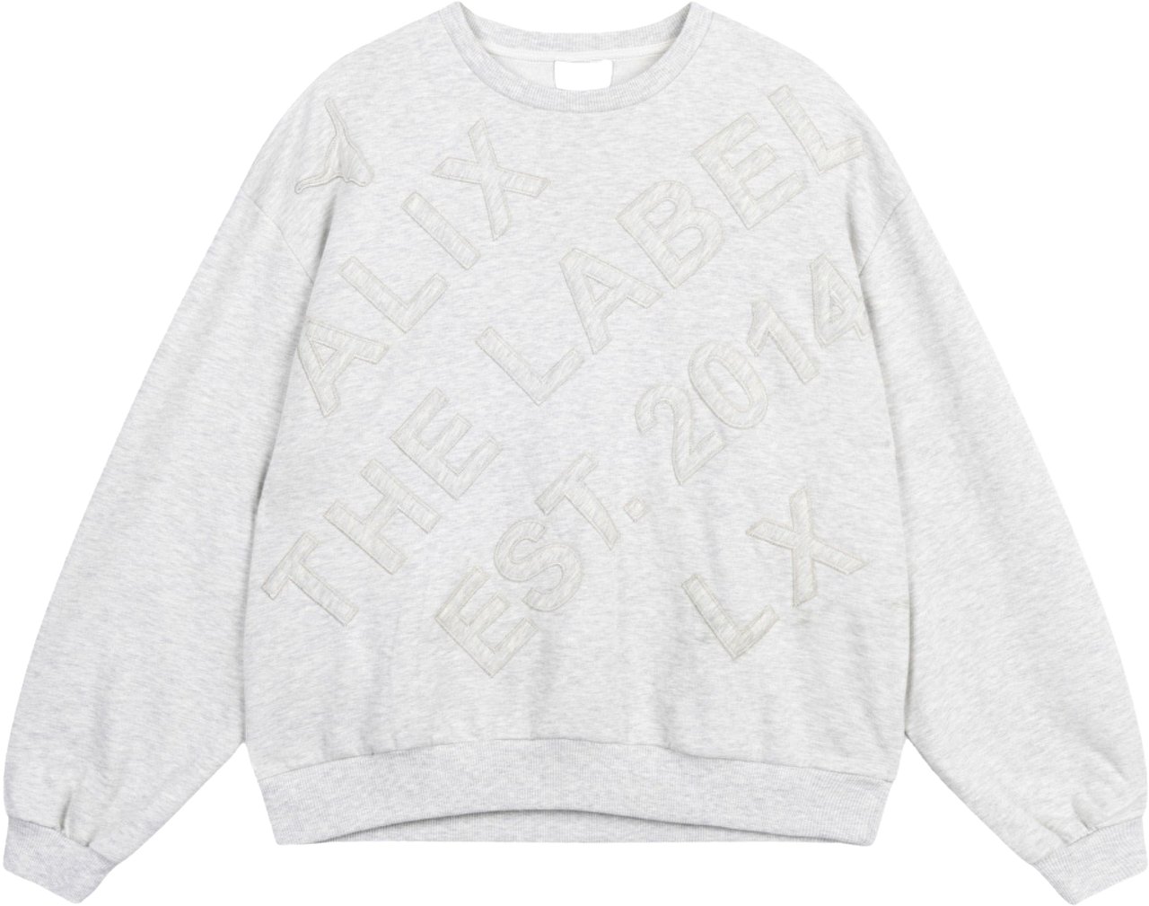 Alix The Label Alix The Label Sweaters Lichtgrijs 2508863408 Grijs