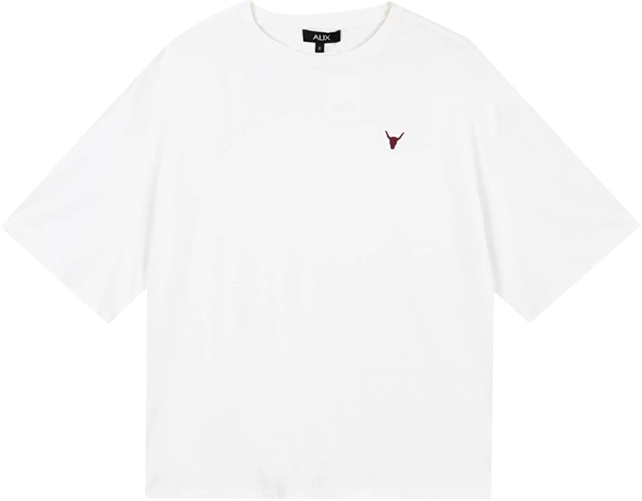 ALIX Back Logo T-Shirt Wit
