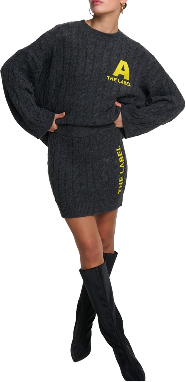 ALIX Alix The Label  Truien Anthraciet 2509867393 Grijs
