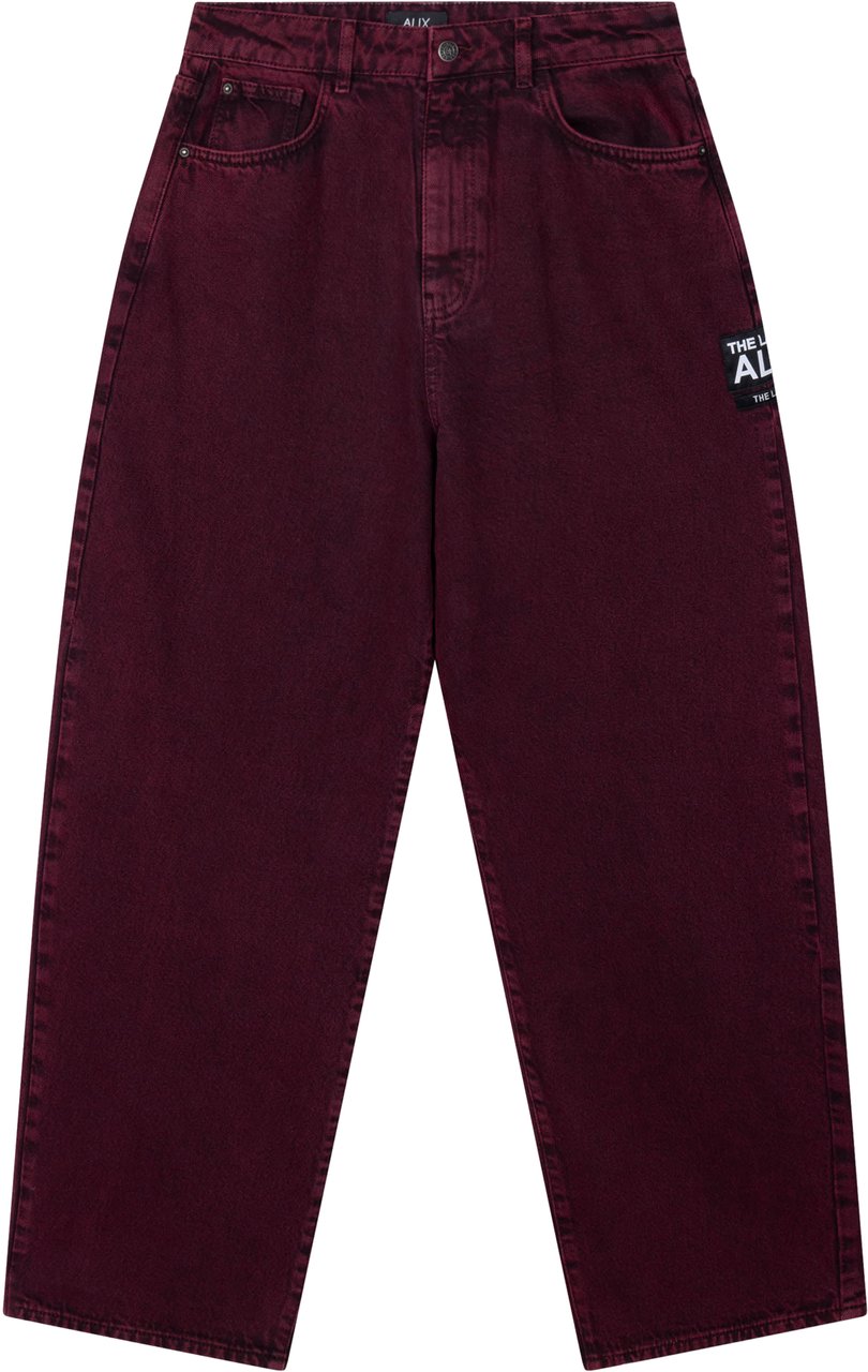 Alix The Label Woven Coloured Spijkerbroek Rood