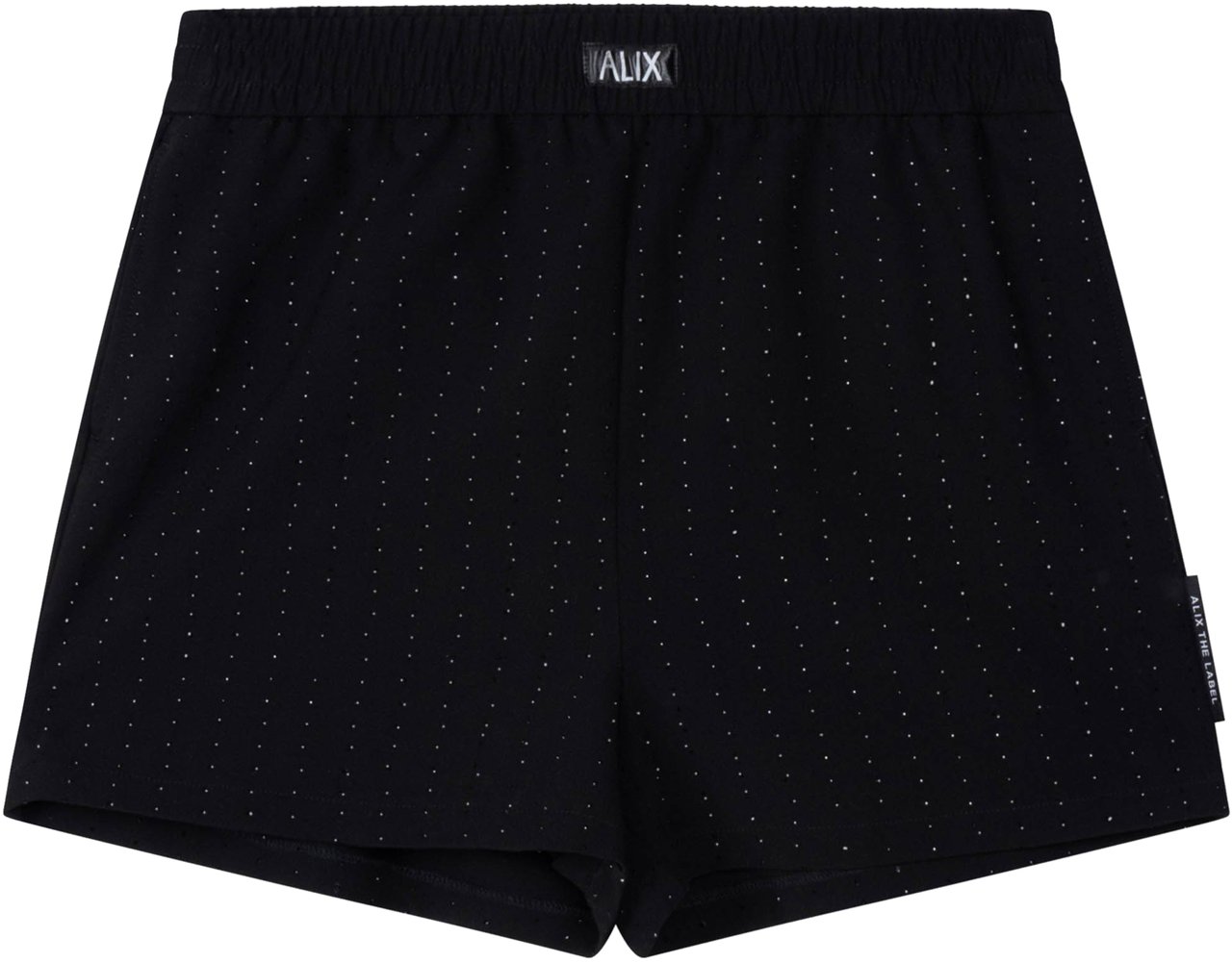 ALIX Woven Studs Shorts Zwart