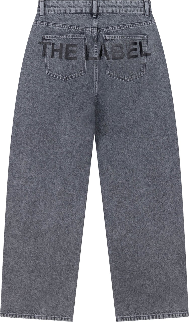 ALIX Woven Cutseam Spijkerbroek Grijs