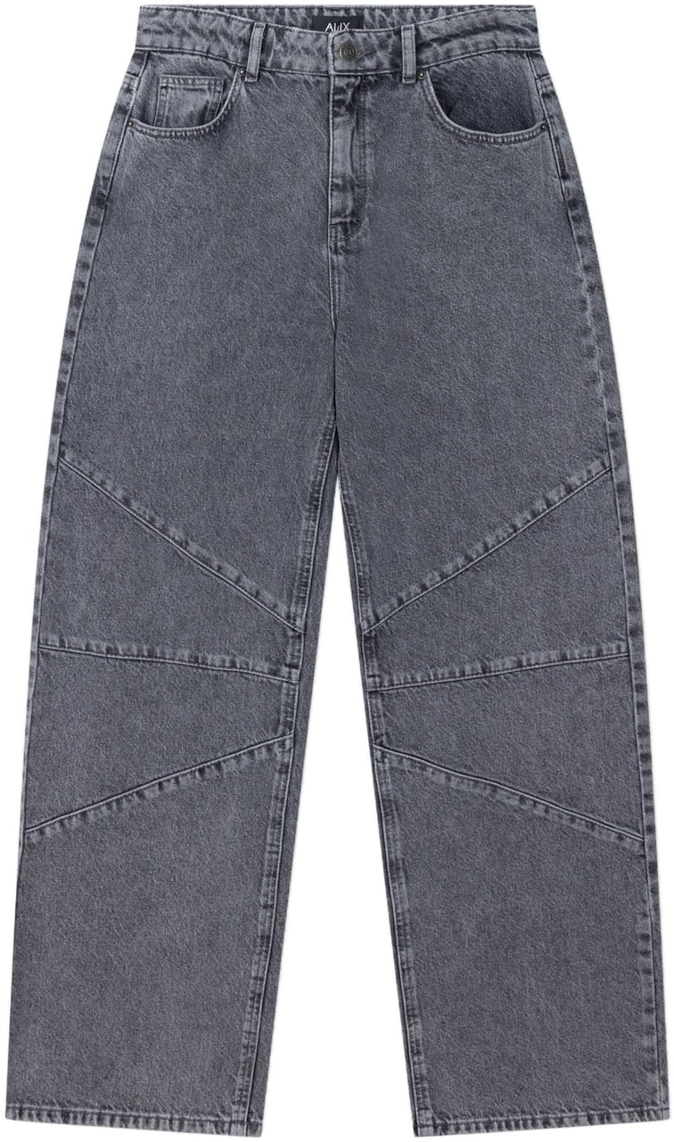 ALIX Woven Cutseam Spijkerbroek Grijs