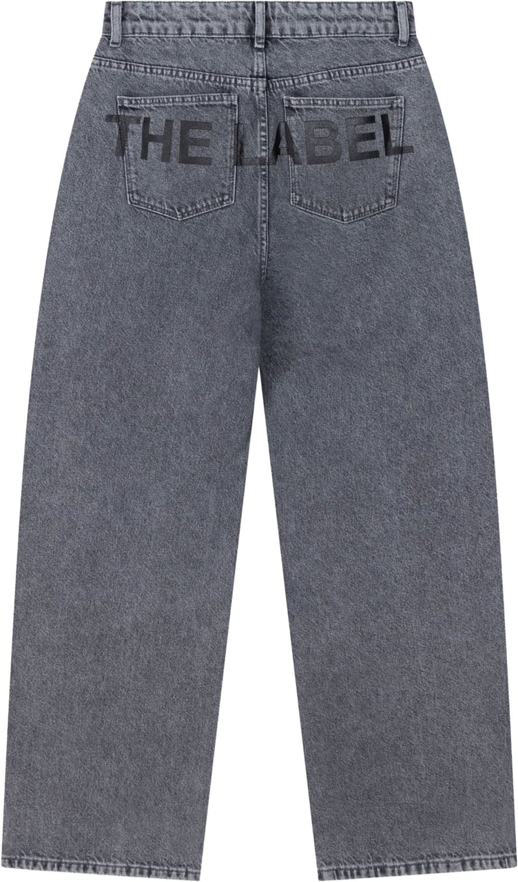 ALIX Woven Cutseam Spijkerbroek Grijs