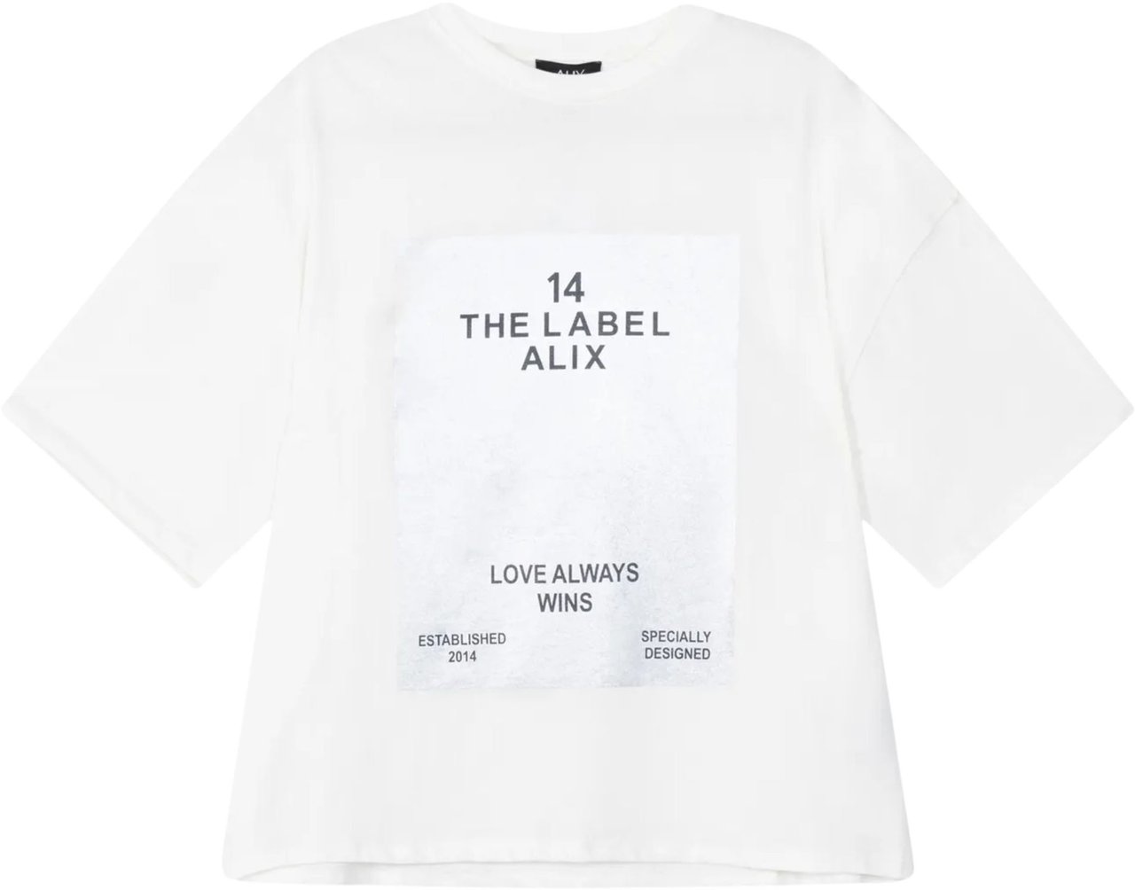 Alix The Label Alix The Label  T-shirts Ecru 2511819456 Wit