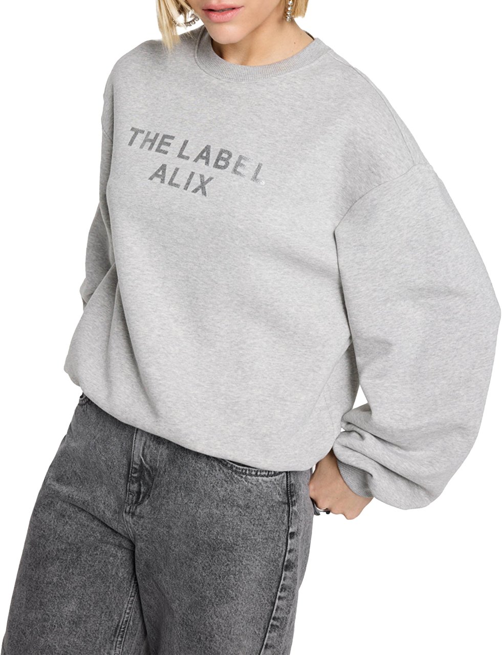 ALIX Foil Alix Sweater Grijs