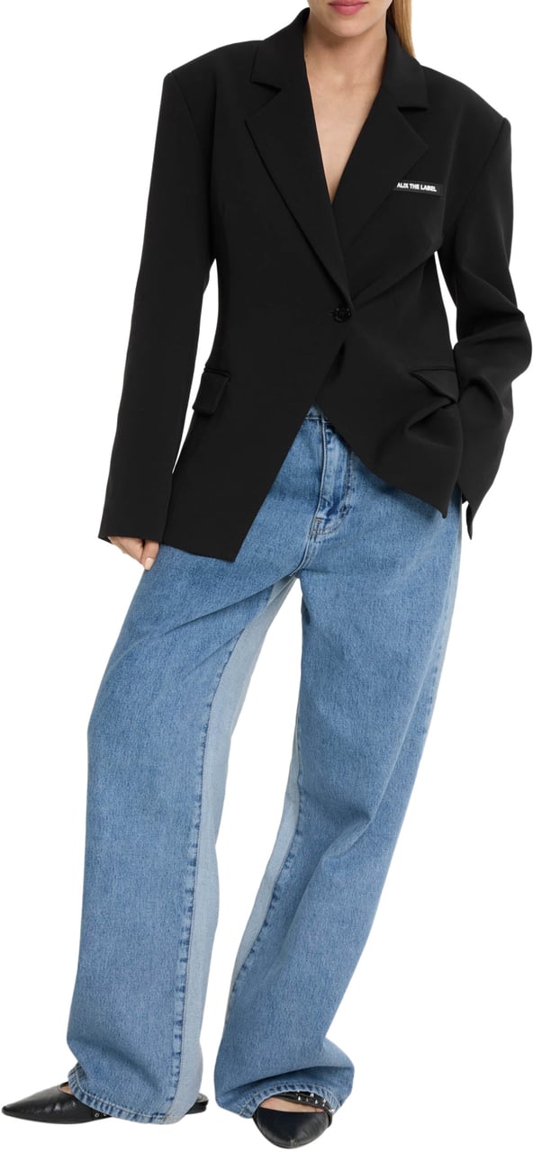 Alix The Label Fitted Blazer Zwart