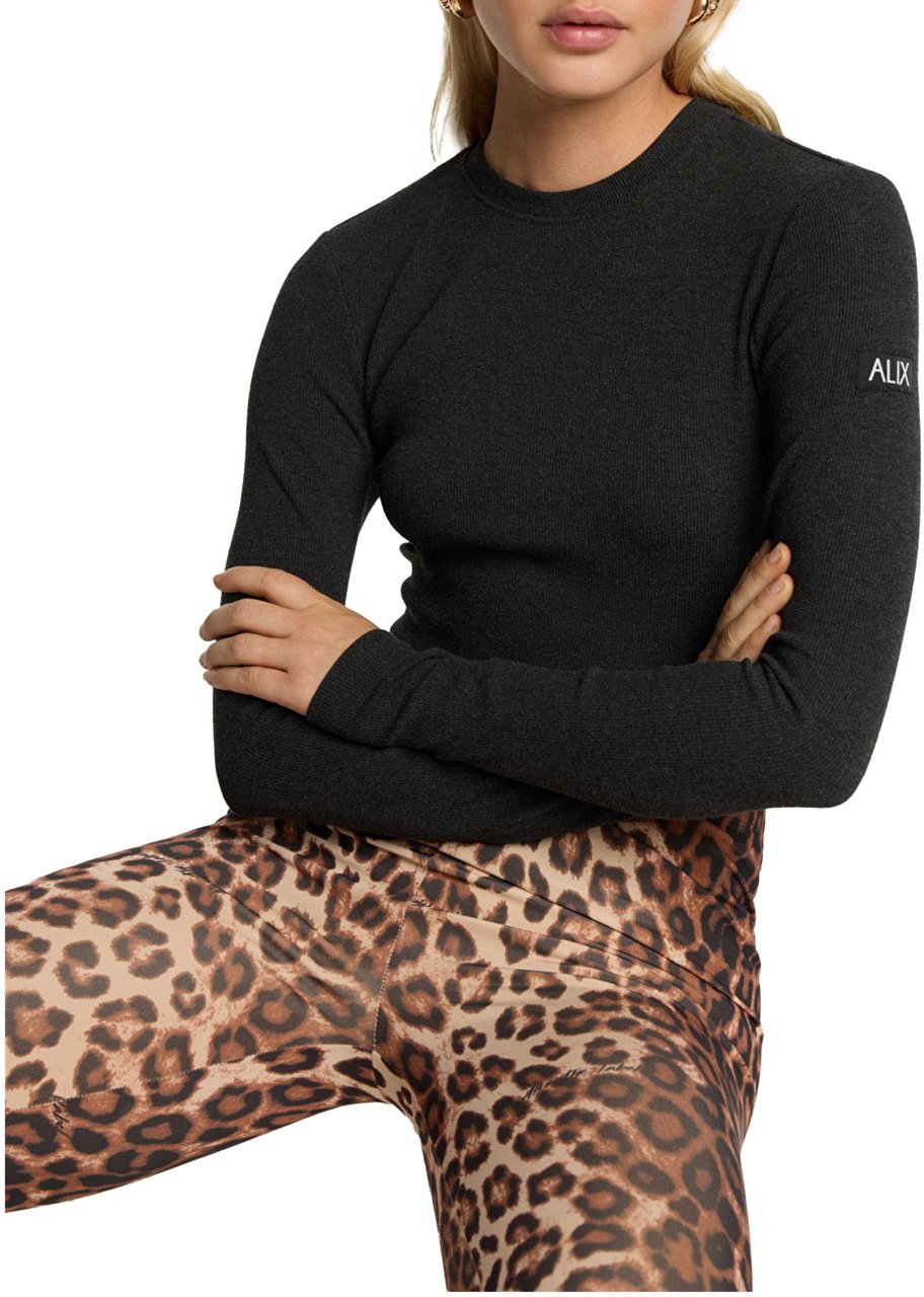 Alix The Label Tops Anthraciet 2512853518 Grijs