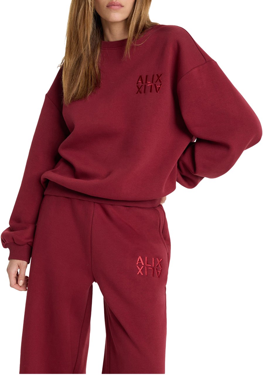 Alix The Label Sweaters Bordeaux 2512887500 Rood