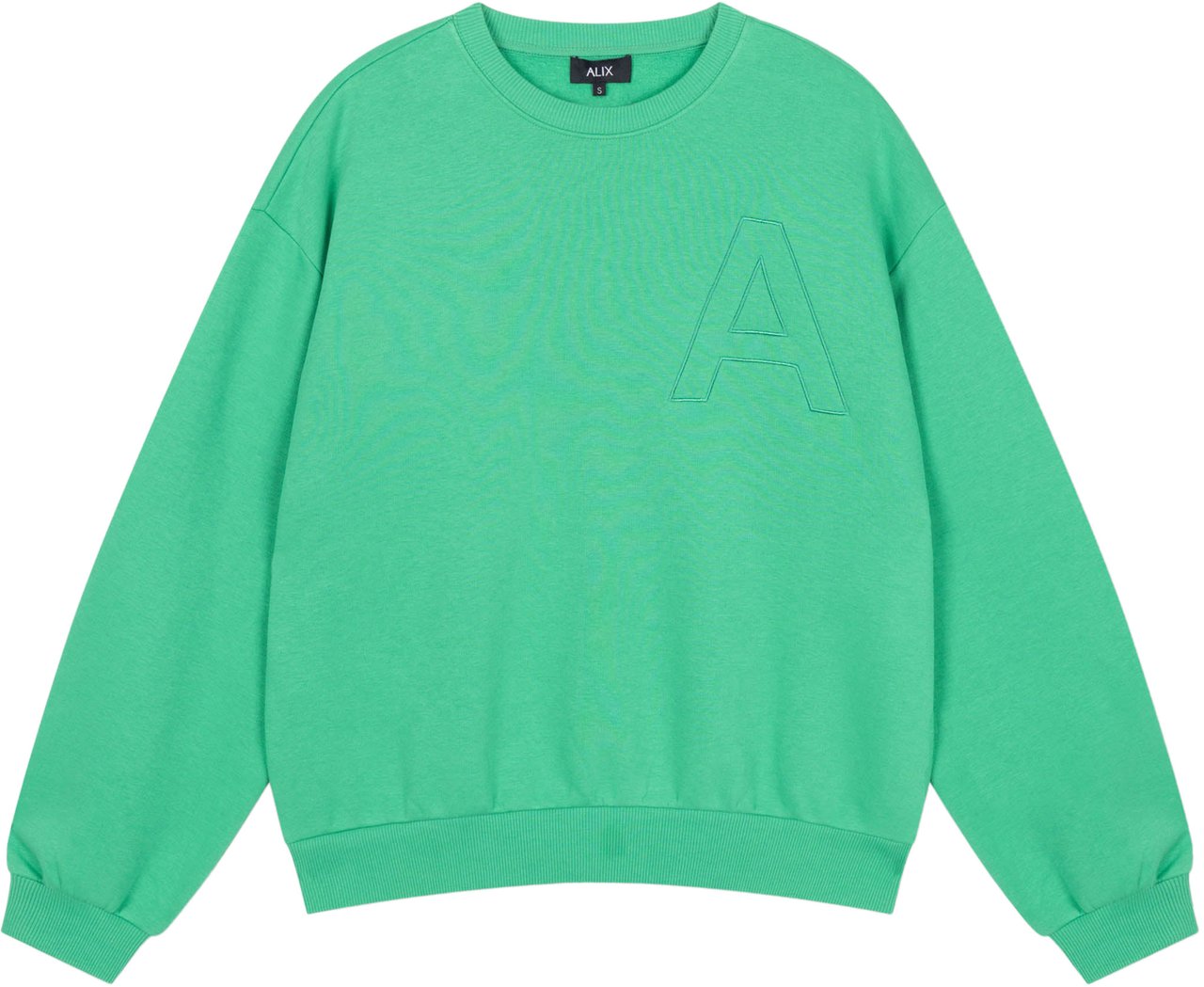 Alix The Label Embroidered A Sweater Groen