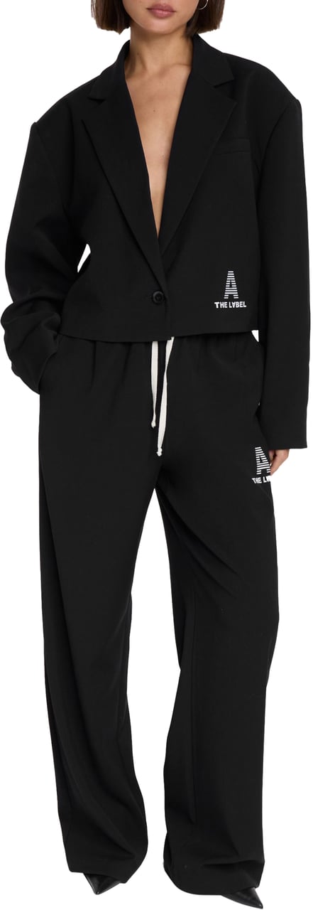 Alix The Label Flowy Broek Zwart