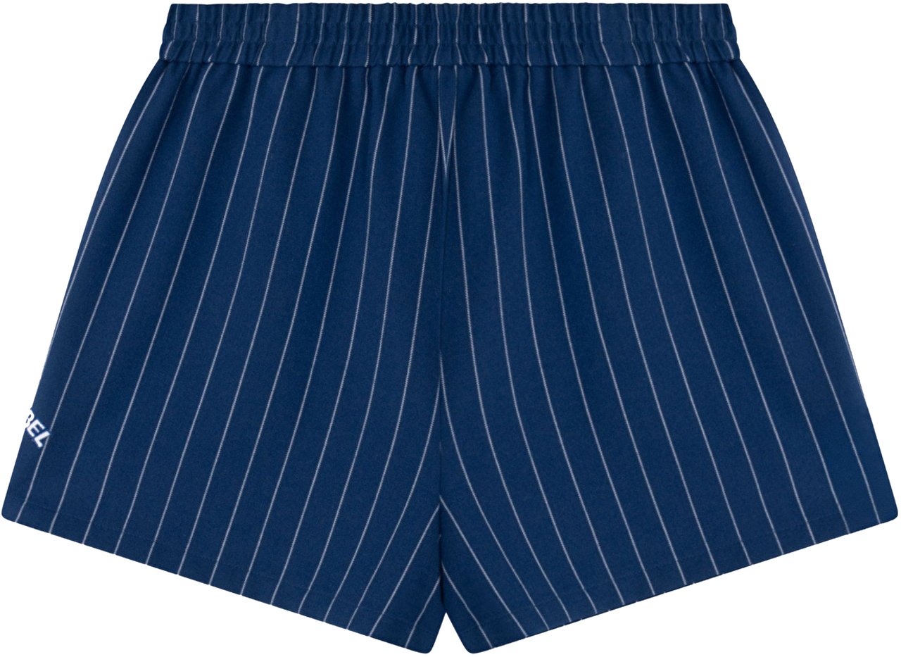 Alix The Label Alix The Label Ladies Woven Clean Striped Shorts Shorts Donkerblauw 2602159550 Blauw