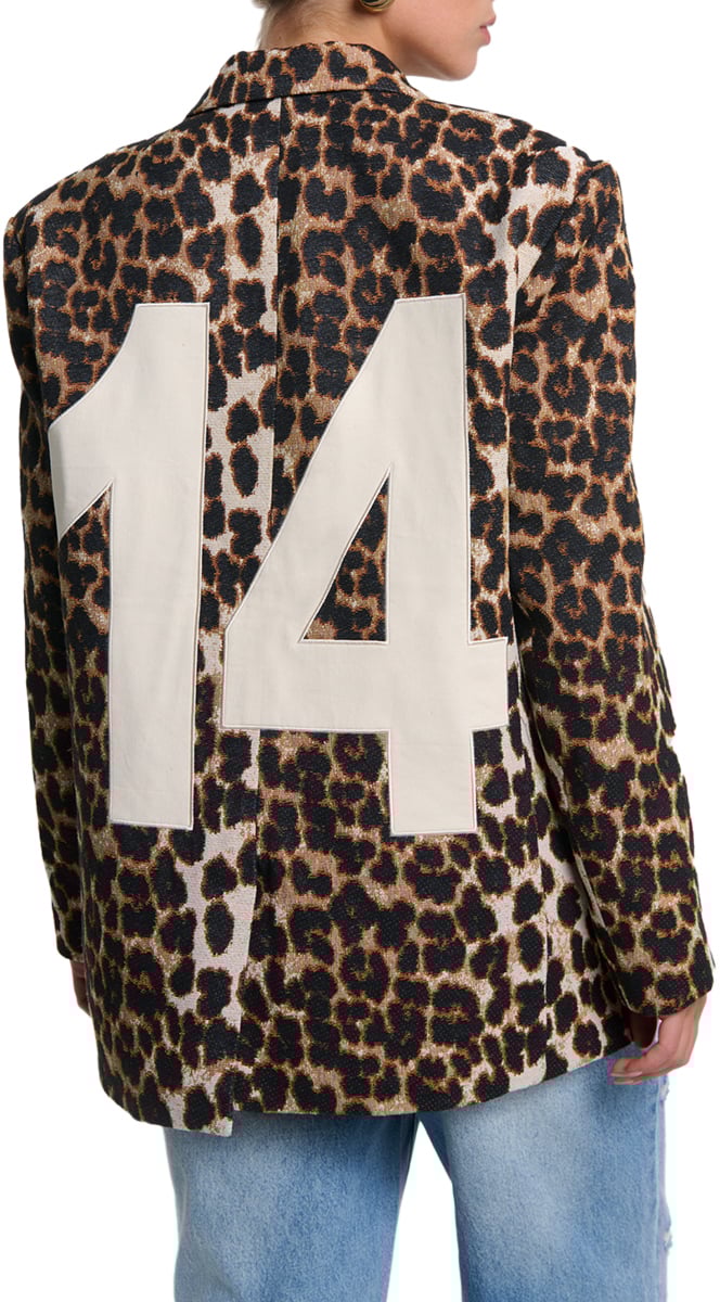 Alix The Label Big 2014 Animal Blazer Divers