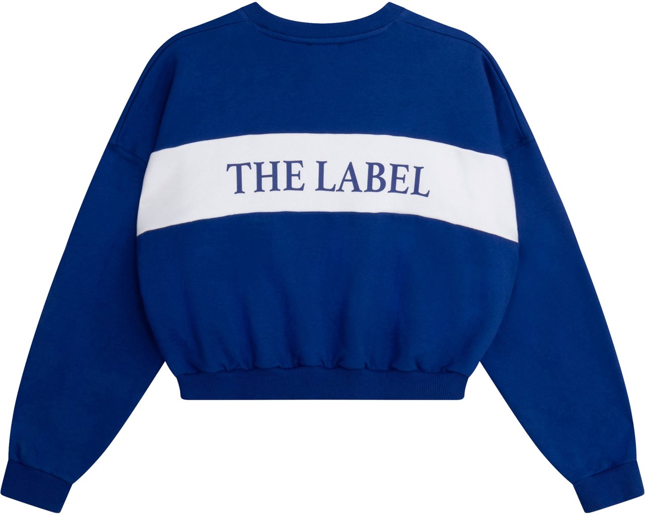 Alix The Label Logo Tape Sweater Blauw
