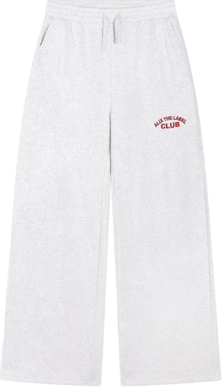 Alix The Label Wide Leg Joggingbroek Grijs