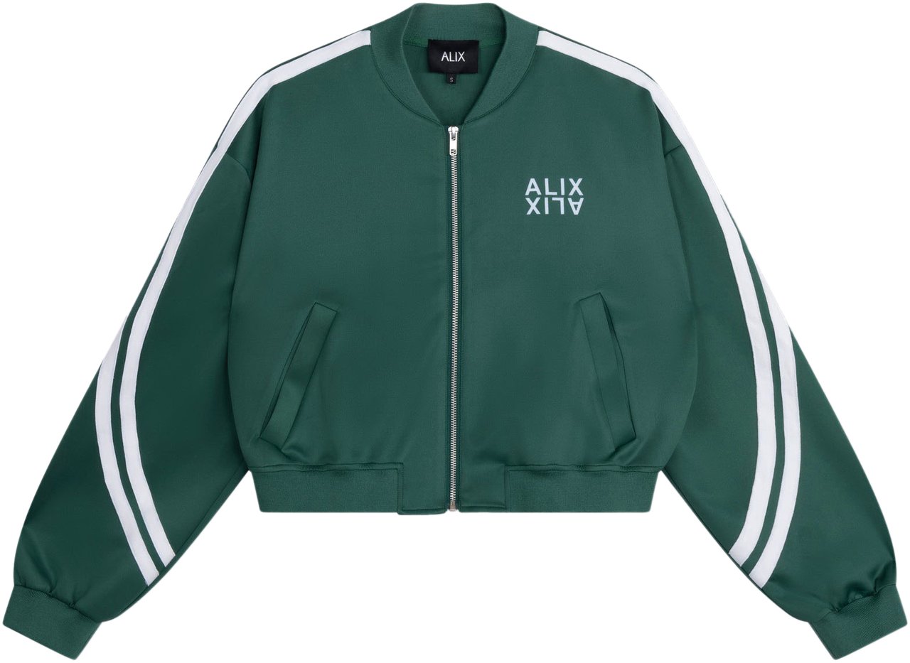 Alix The Label Tapes Vest Groen