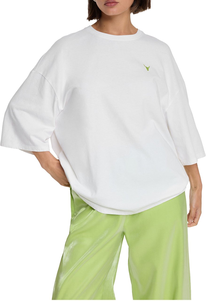 Alix The Label Ladies Knitted The Label T-shirt T-shirts Ecru 2603819650 Wit