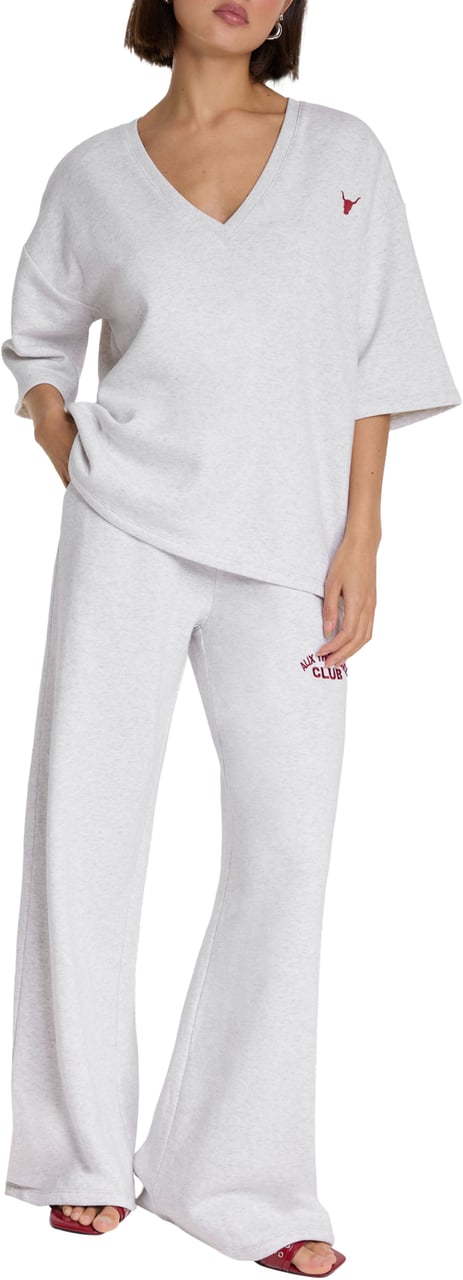 Alix The Label V-Hals Sweater Wit