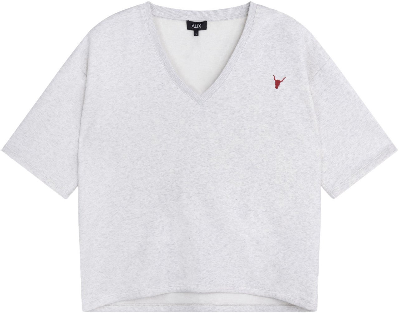 Alix The Label V-Hals Sweater Wit