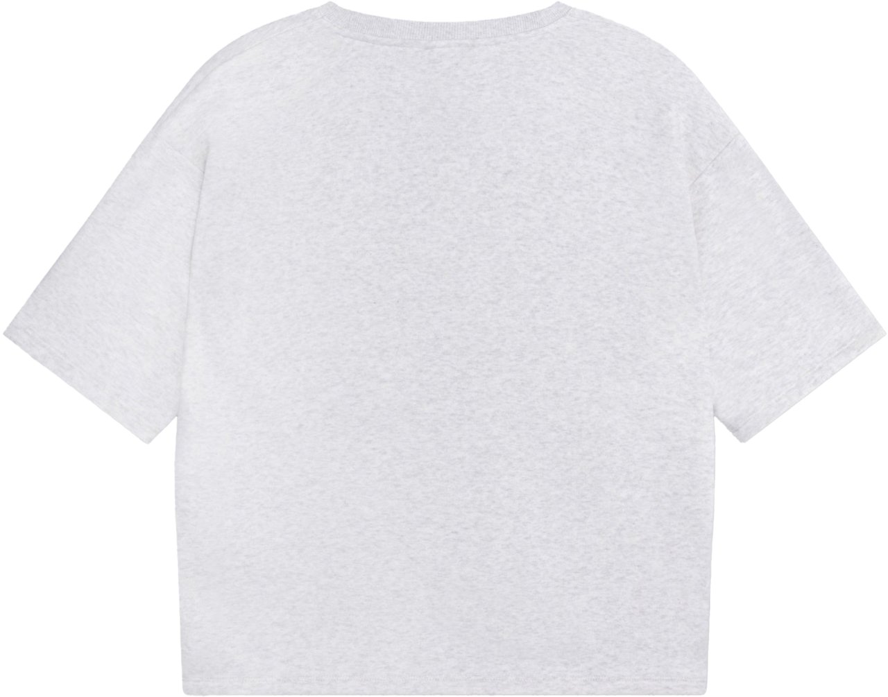 Alix The Label Ladies Knitted V-neck Shortsleeve Sweater T-shirts Lichtgrijs 2603873597 Grijs
