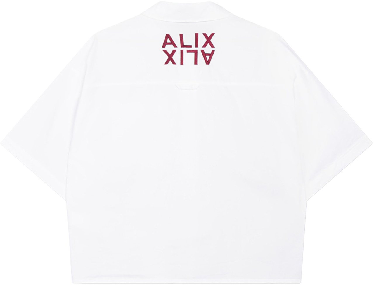 Alix The Label Ladies Woven Clean Poplin Shortsleeve Blouse Blouses Ecru 2603907632 Wit