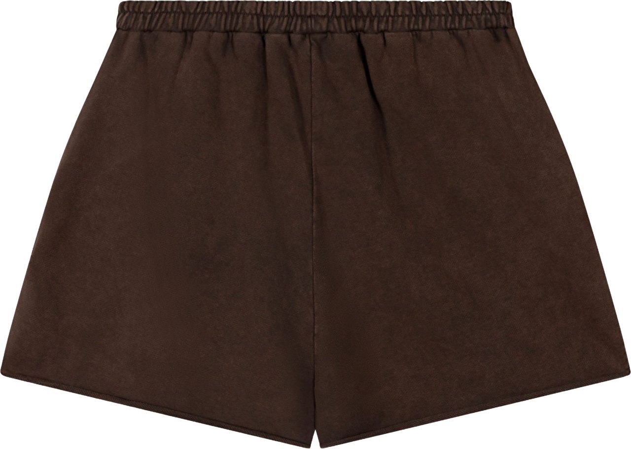 Alix The Label Ladies Knitted Sporty Summer Shorts Shorts Bruin 260410703 Wit