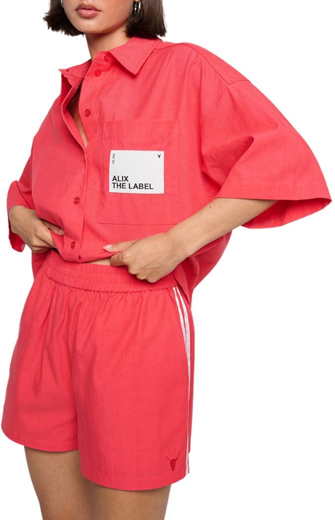 Alix The Label Short Sleeve Blouse Rood