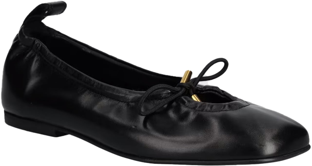 Alohas Flat Shoes Black Zwart