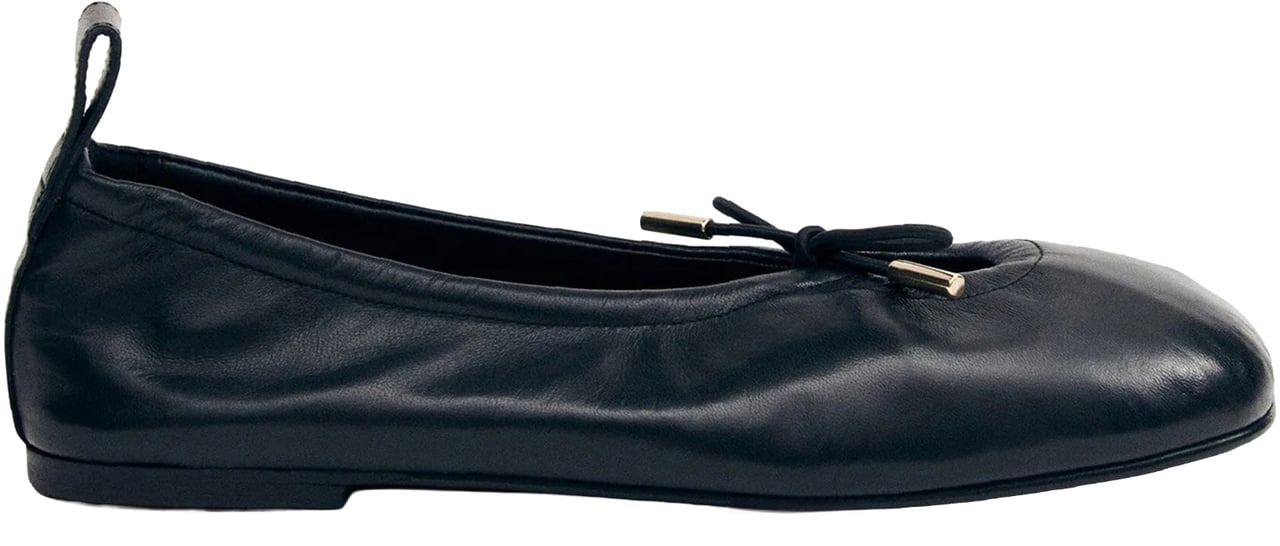 Alohas Flat Shoes Black Zwart