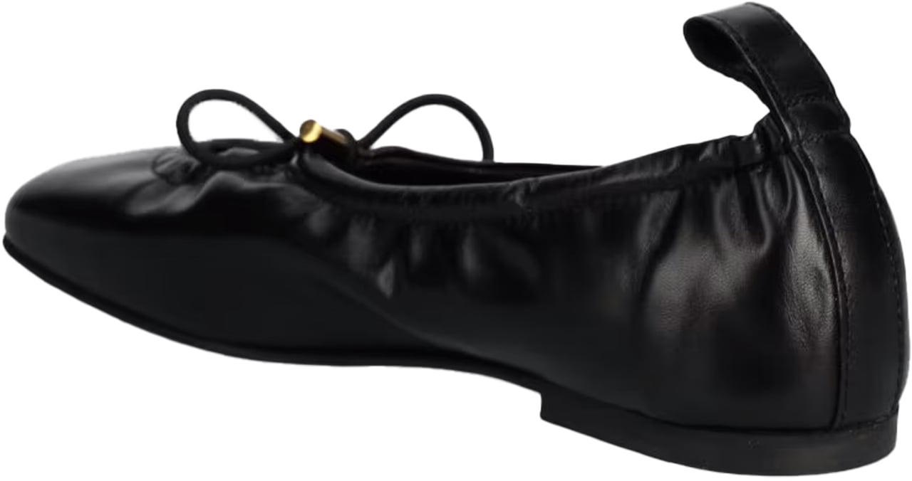 Alohas Flat Shoes Black Zwart