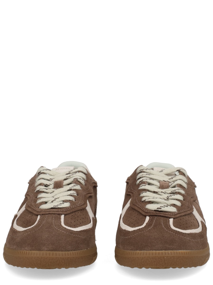 Alohas Rife Suede Perforated Vintage Sneakers Bruin