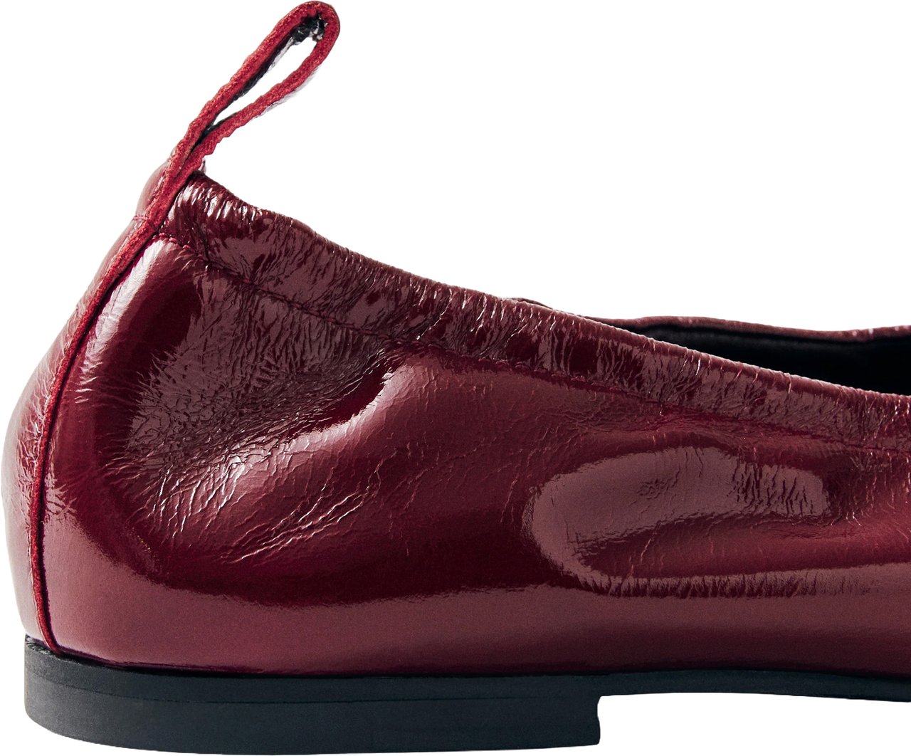 Alohas Flat Shoes Onix Burgundy Maroon