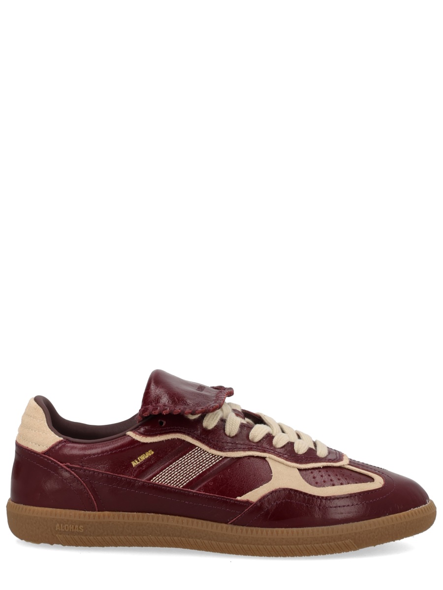 Alohas Burgundy Tb.490 Club Fold-Over Sneakers Zwart