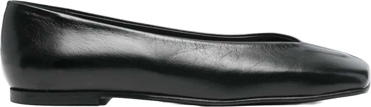 Alohas Flat Shoes Black Zwart