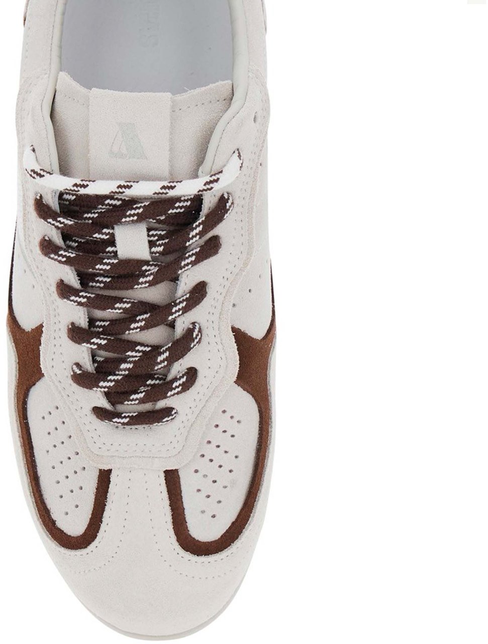 Alohas Sneakers Suede Cream Wit