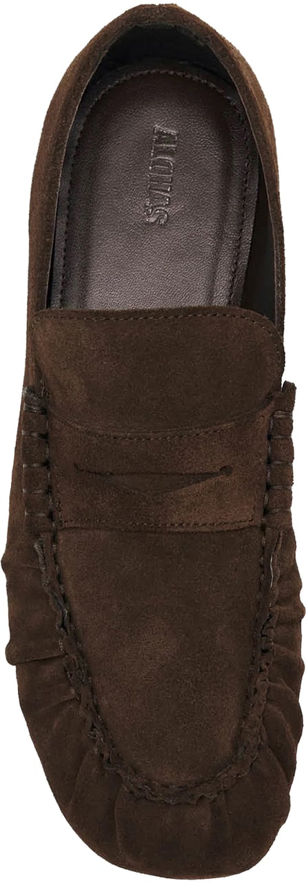 Alohas Sandals Suede Brown Bruin