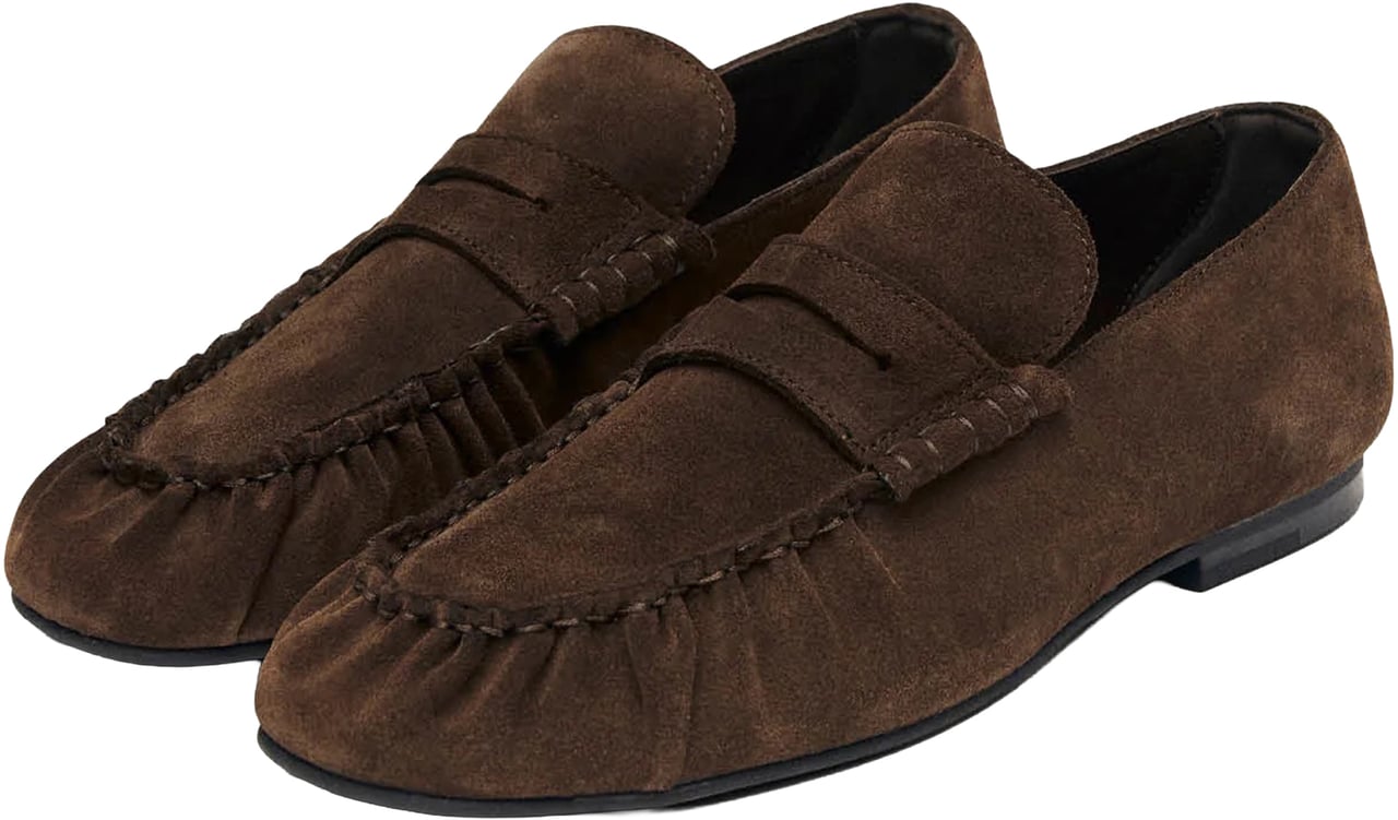 Alohas Sandals Suede Brown Bruin