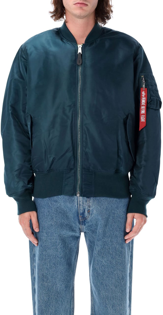 Alpha Industries Ma-1 Blu Blauw