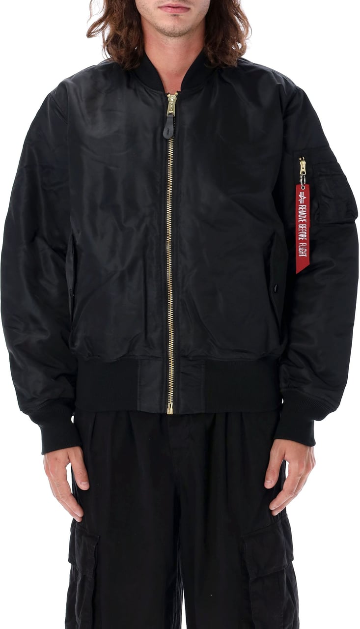 Alpha Industries Ma-1 Nero Zwart
