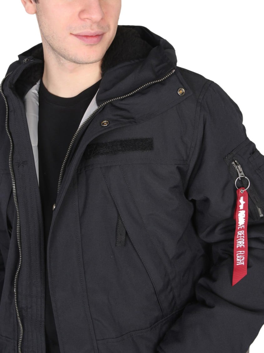 Alpha Industries Expedition Parka Zwart