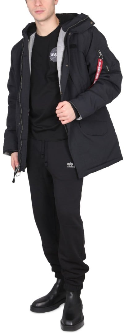 Alpha Industries Expedition Parka Zwart