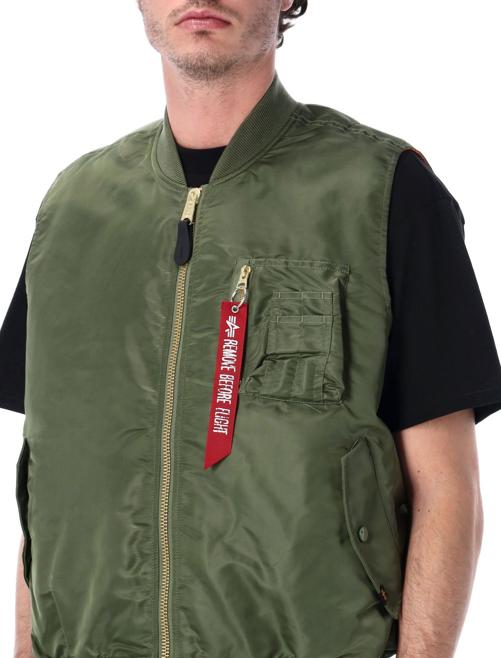 Alpha Industries Ma-1 Vest Sage Green Groen
