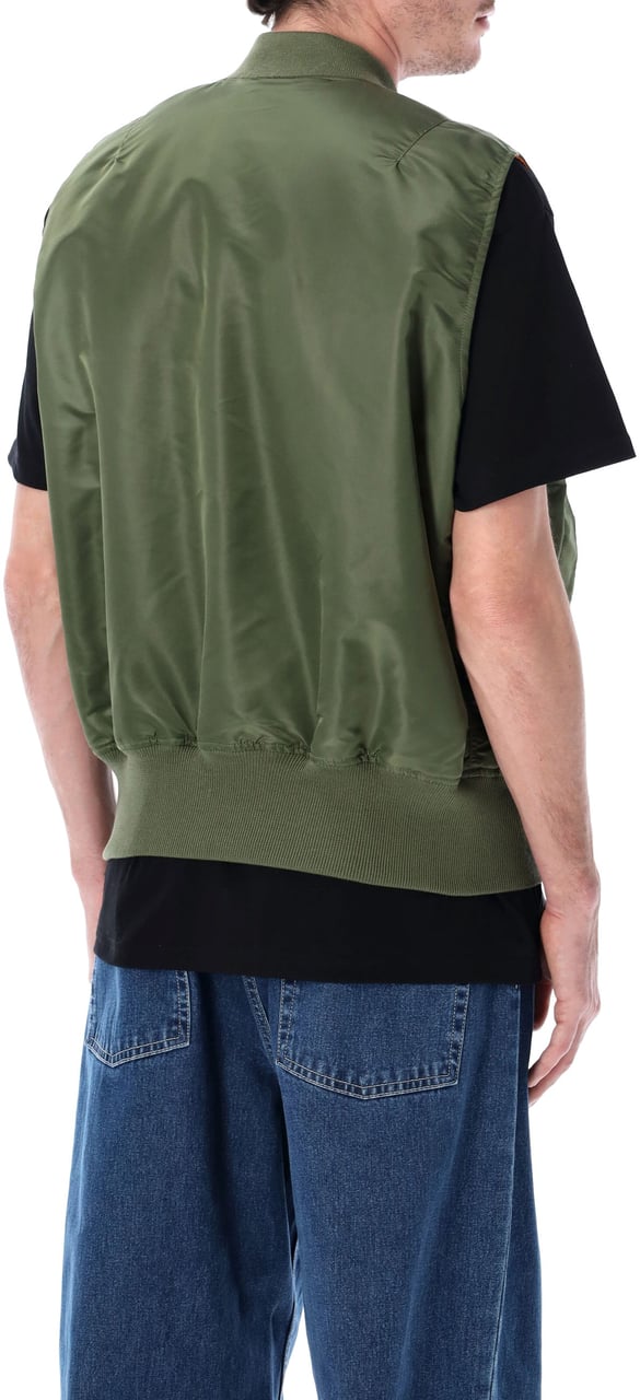 Alpha Industries Ma-1 Vest Sage Green Groen